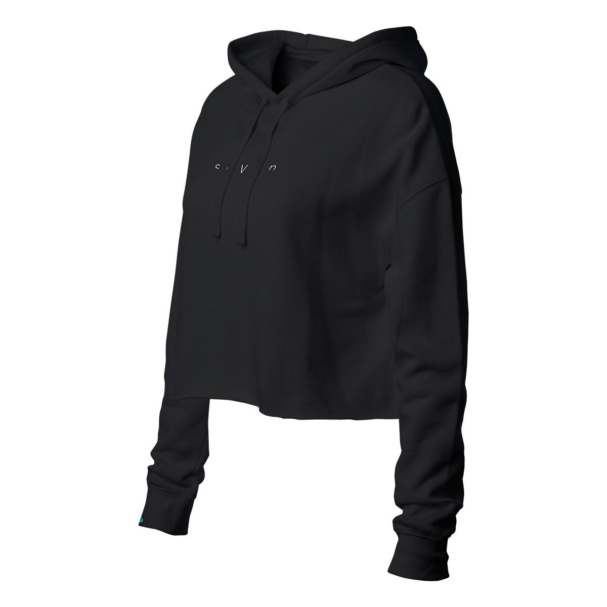 Womens Limit Crop Hoodie