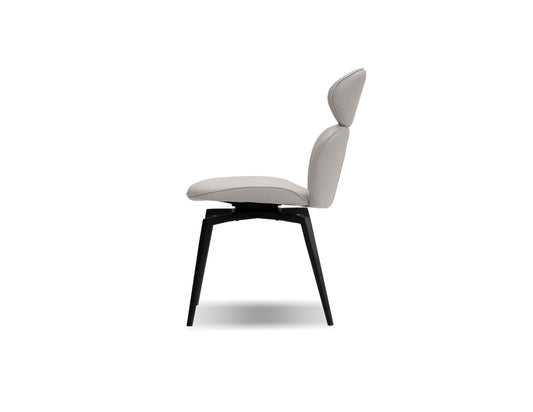 ANTLER  Swivel Dining Chair in Light Taupe